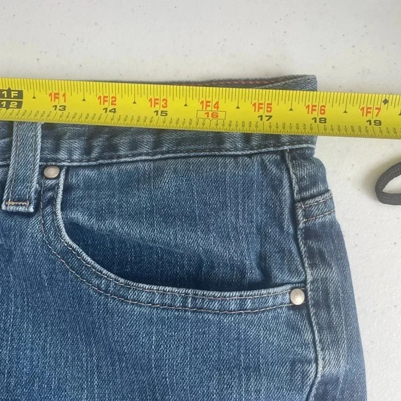 Tommy Hilfiger Low Rise Bootcut Y2K Trendy Dark Wash Jeans Plus Size 14 2006 093 - Picture 7 of 11